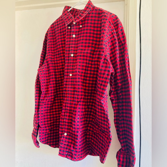 GAP Other - GAP Red and Black Plaid Men's Shirt